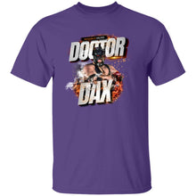 Load image into Gallery viewer, DR-DAX-FIRE G500 5.3 oz. T-Shirt - Doctor Dax Flames Logo

