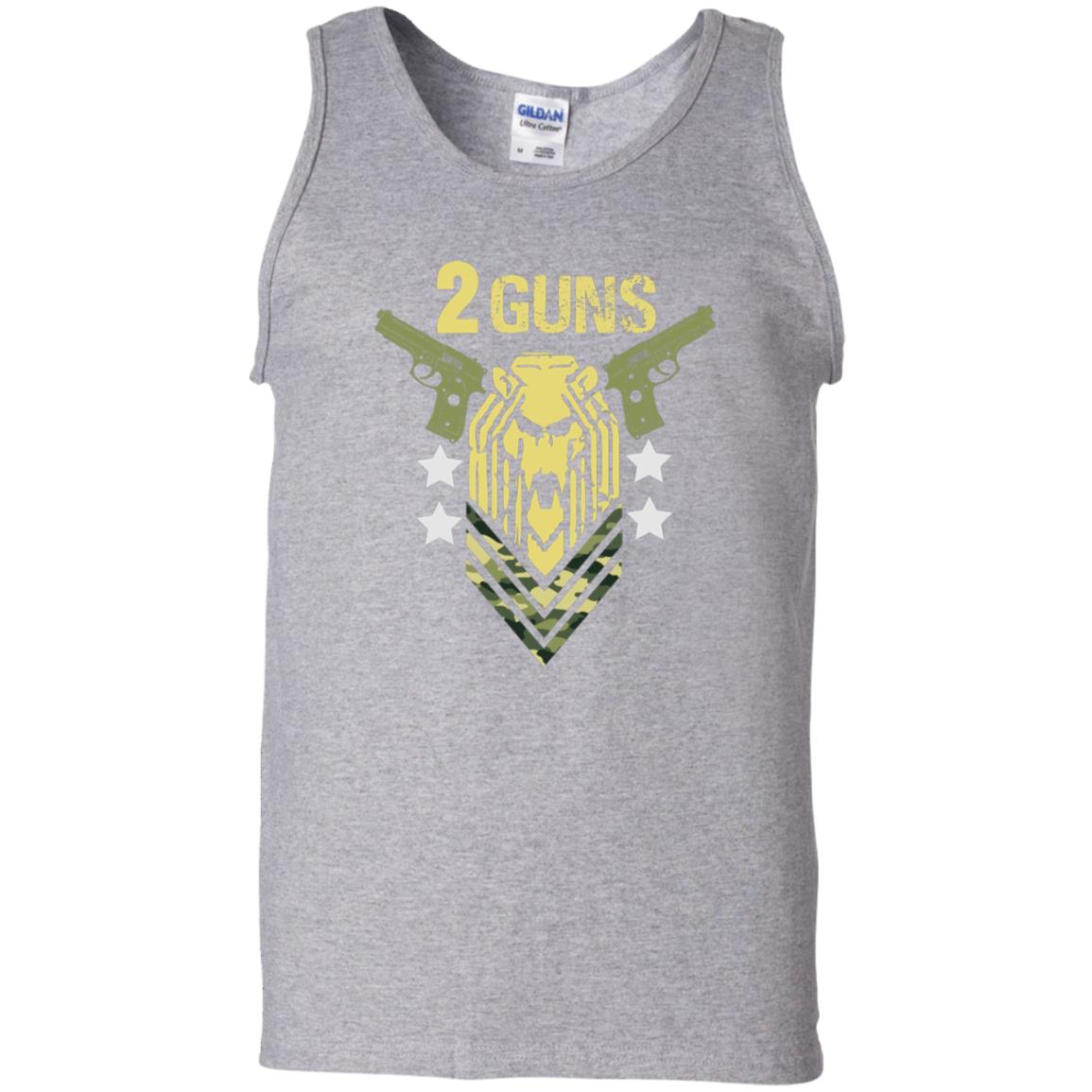 G220 100% Cotton Tank Top 2Guns – Tampa Bay Pro
