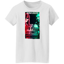 Load image into Gallery viewer, G500L Ladies&#39; 5.3 oz. T-Shirt Renegades No Fear Logo

