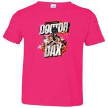 Load image into Gallery viewer, DR-DAX-FIRE 3321 Toddler Jersey T-Shirt - Doctor Dax Flames Logo
