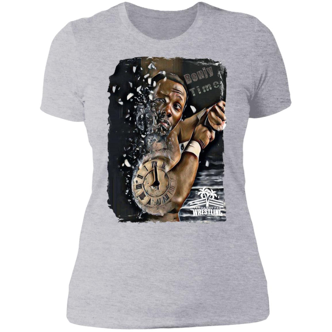 NL3900 Ladies' Boyfriend T-Shirt Benjy Time Logo