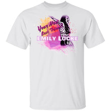 Load image into Gallery viewer, G500B Youth 5.3 oz 100% Cotton T-Shirt Emily Locke Best Friend

