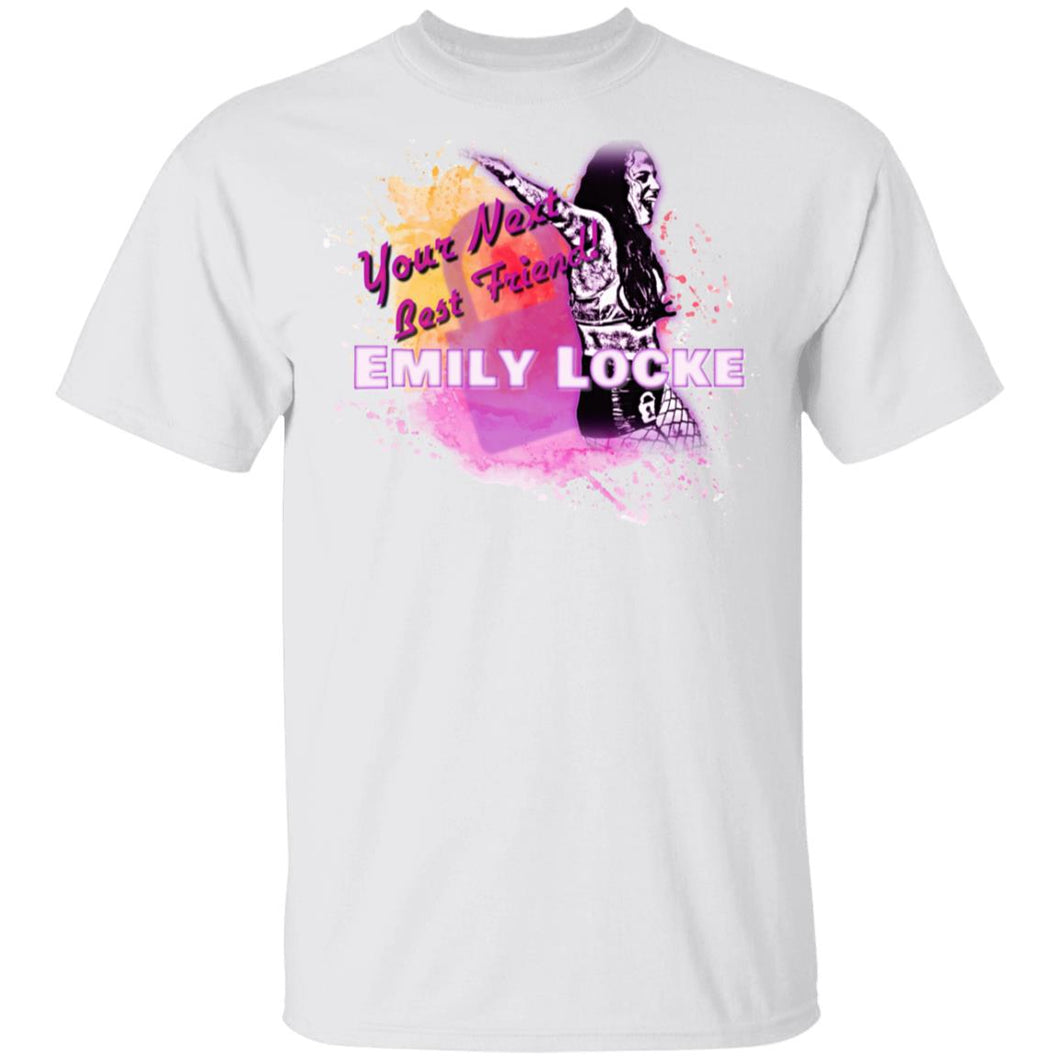 G500B Youth 5.3 oz 100% Cotton T-Shirt Emily Locke Best Friend