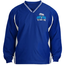 Load image into Gallery viewer, JST62 Tipped V-Neck Windshirt
