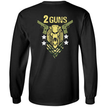 Load image into Gallery viewer, G240 LS Ultra Cotton T-Shirt 2Guns
