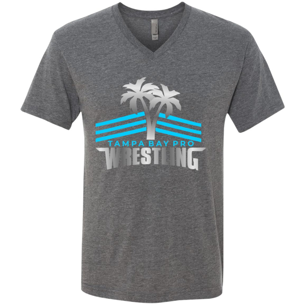 NL6040 Men's Triblend V-Neck T-Shirt