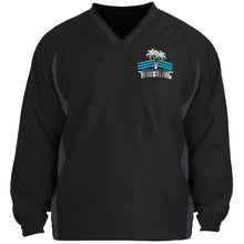 Load image into Gallery viewer, JST62 Tipped V-Neck Windshirt
