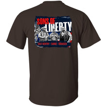 Load image into Gallery viewer, Sons-Of-Libery (Logo-Only) G500 5.3 oz. T-Shirt - Sons of Liberty Dbl Sided
