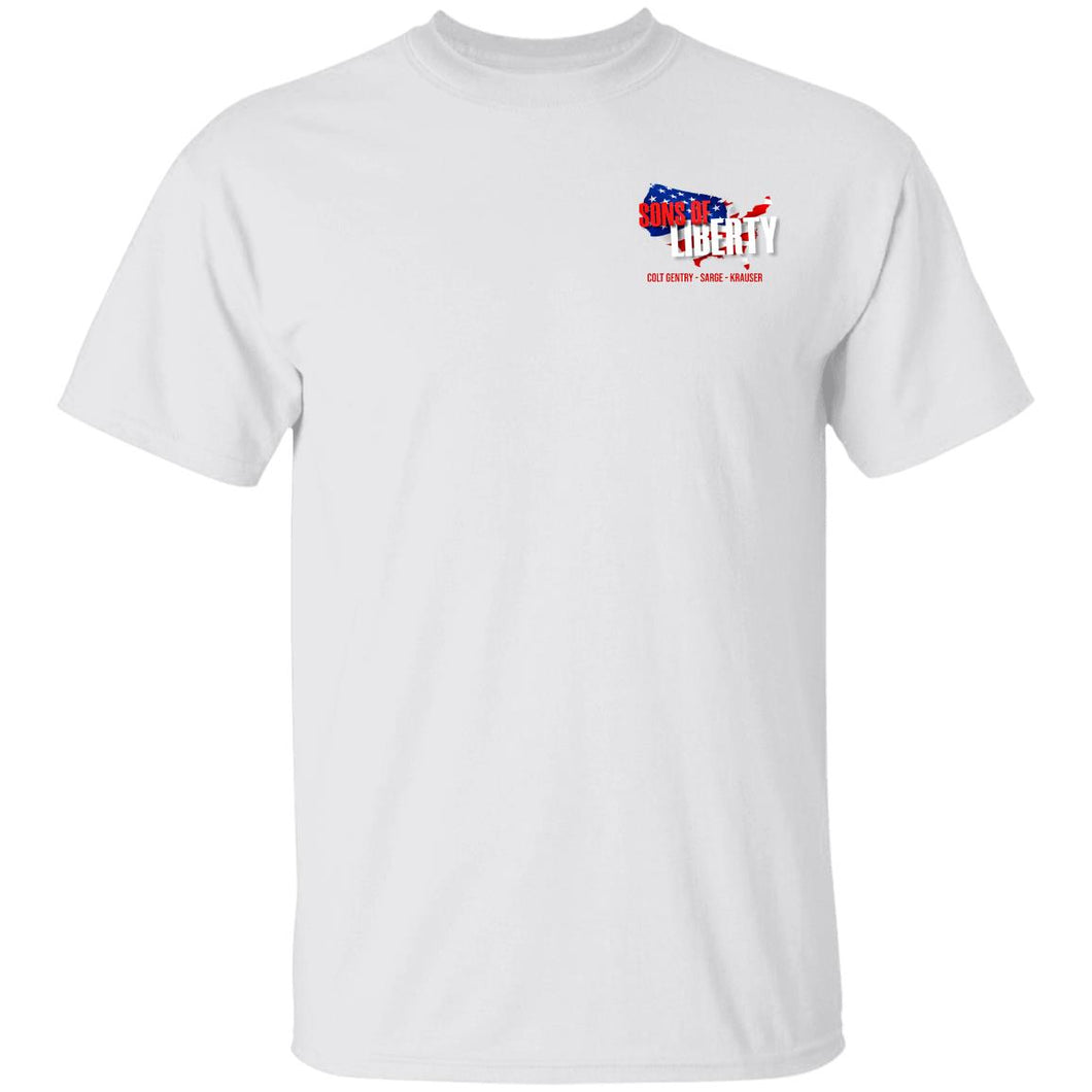 Sons-Of-Libery (Logo-Only) G500 5.3 oz. T-Shirt - Sons of Liberty Dbl Sided