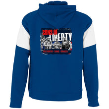 Load image into Gallery viewer, Sons-Of-Libery (Logo-Only) 229546 Athletic Colorblock Fleece Hoodie - Sons of Liberty
