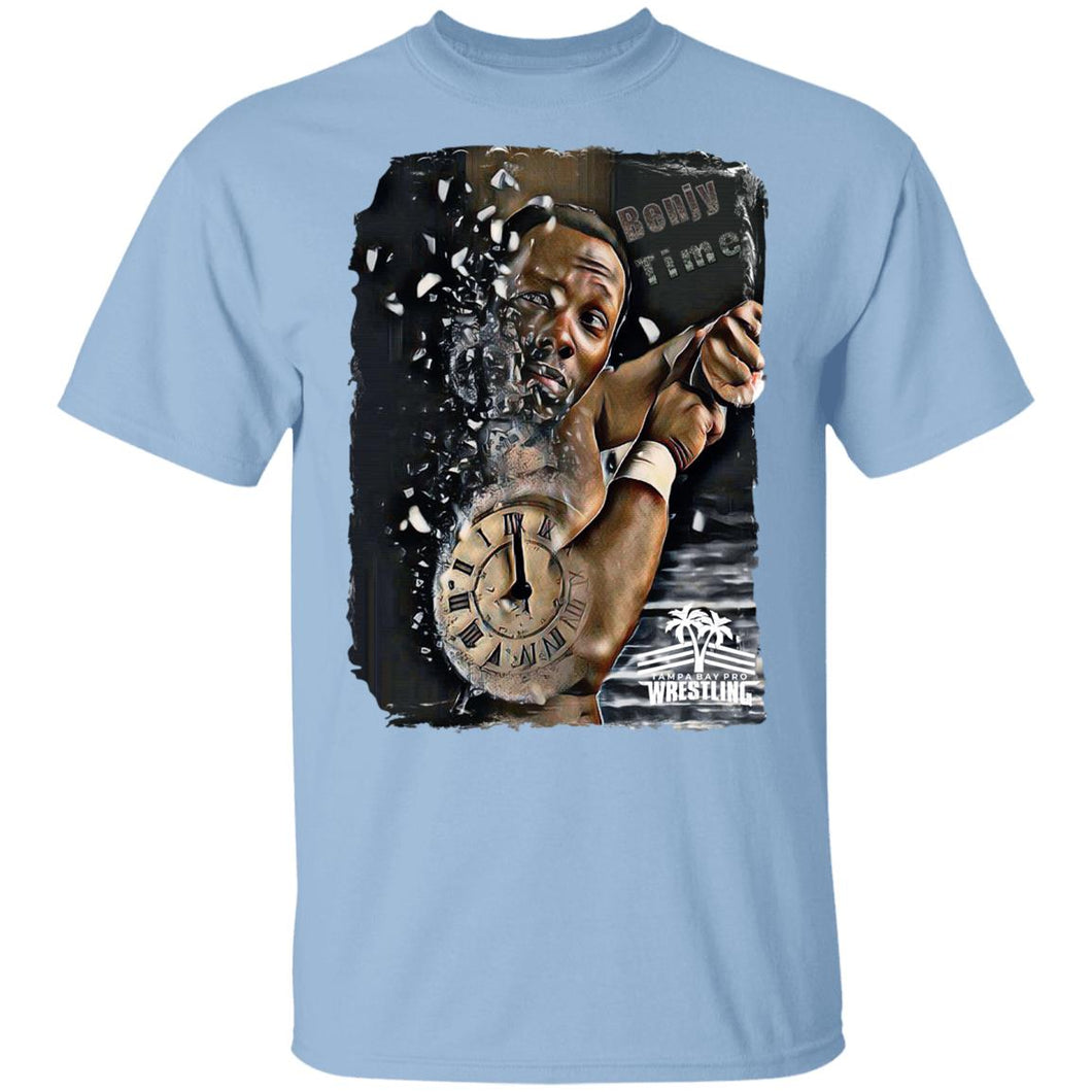 G500B Youth 5.3 oz 100% Cotton T-Shirt Benjy Time