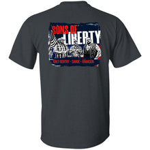 Load image into Gallery viewer, Sons-Of-Libery (Logo-Only) G500 5.3 oz. T-Shirt - Sons of Liberty Dbl Sided
