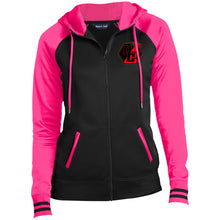 Load image into Gallery viewer, LST236 Ladies&#39; Sport-Wick® Full-Zip Hooded Jacket - Unnatural Causes
