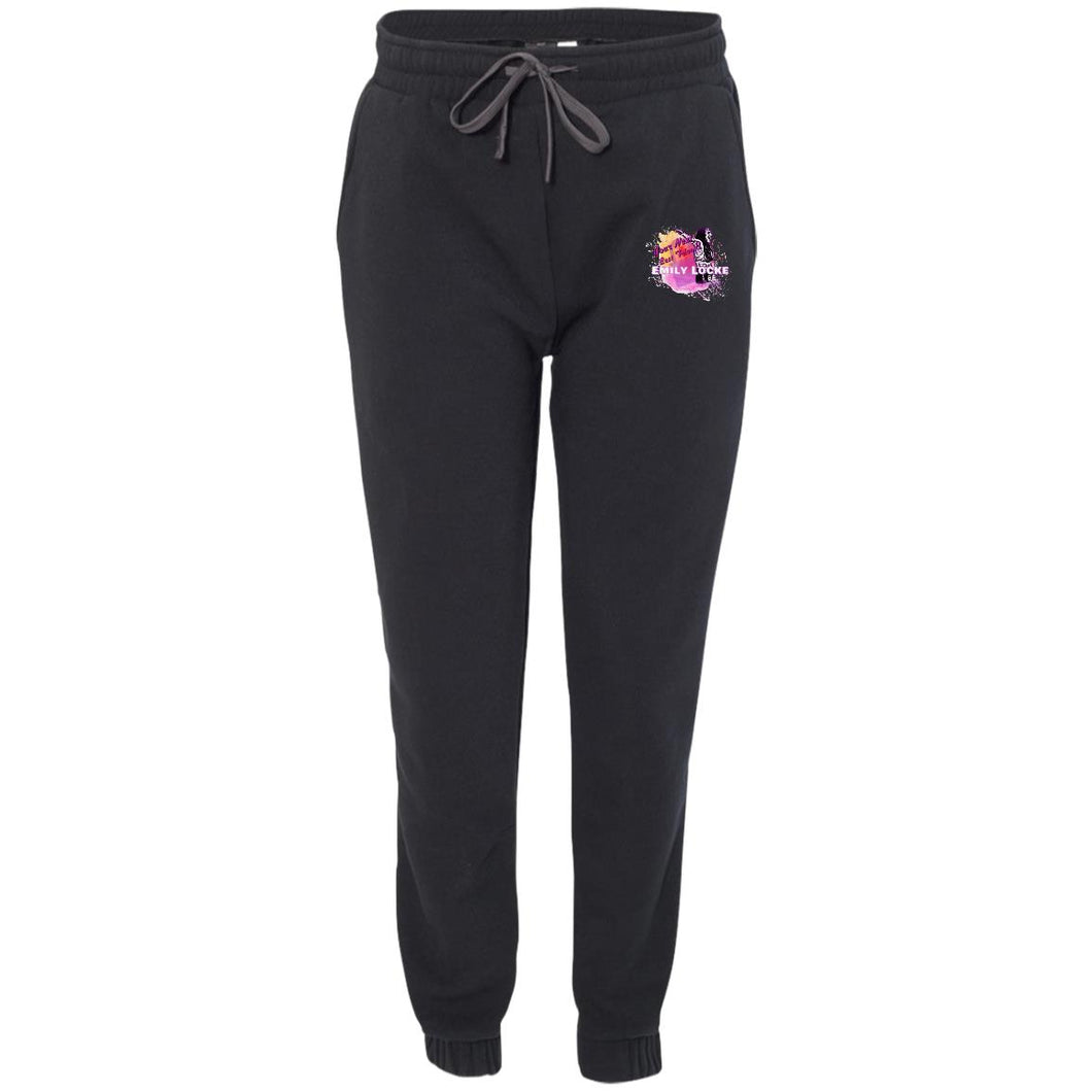 BU8800 Adult Fleece Joggers Emily Locke Best Friend