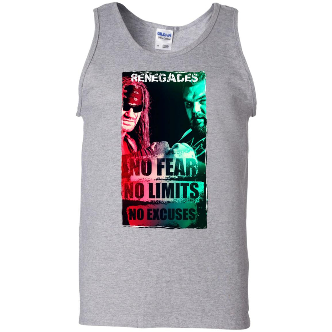 G220 100% Cotton Tank Top Renegades No Fear Logo
