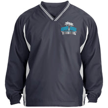 Load image into Gallery viewer, JST62 Tipped V-Neck Windshirt
