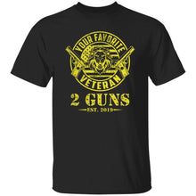 Load image into Gallery viewer, G500 5.3 oz. T-Shirt - 2 Guns Vet
