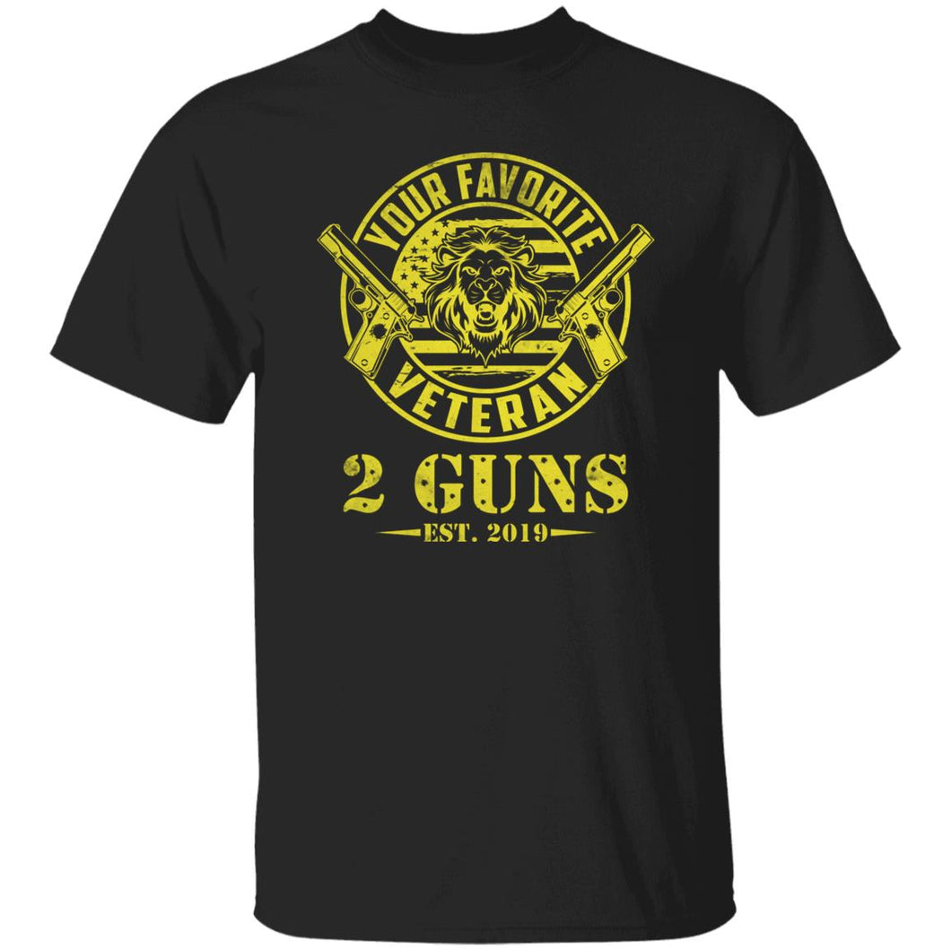 G500 5.3 oz. T-Shirt - 2 Guns Vet