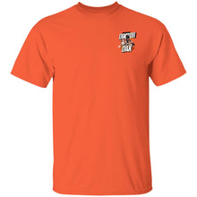 Load image into Gallery viewer, DR-DAX-FIRE G500 5.3 oz. T-Shirt - Double Sided - Doctor Dax Flames Logo
