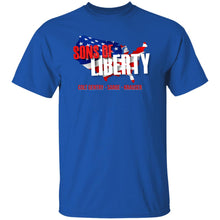 Load image into Gallery viewer, Sons-Of-Libery (Logo-Only) G500 5.3 oz. T-Shirt - Sons of Liberty
