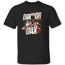 Load image into Gallery viewer, DR-DAX-FIRE G500 5.3 oz. T-Shirt - Doctor Dax Flames Logo
