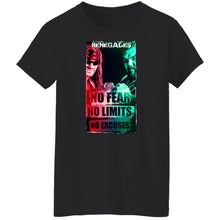 Load image into Gallery viewer, G500L Ladies&#39; 5.3 oz. T-Shirt Renegades No Fear Logo
