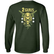 Load image into Gallery viewer, G240 LS Ultra Cotton T-Shirt 2Guns

