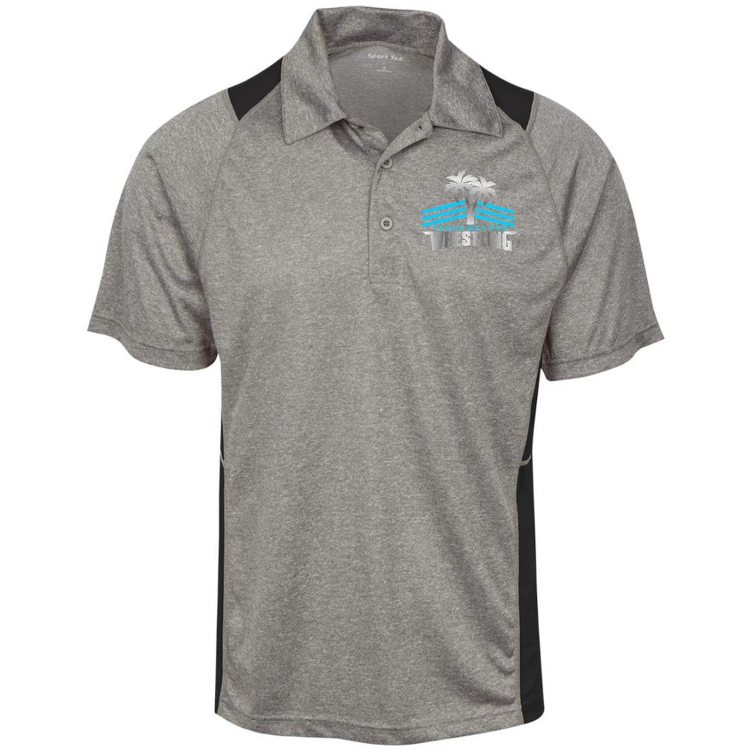 ST665 Heather Moisture Wicking Polo