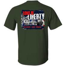 Load image into Gallery viewer, Sons-Of-Libery (Logo-Only) G500 5.3 oz. T-Shirt - Sons of Liberty Dbl Sided
