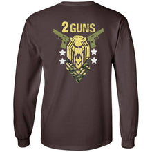 Load image into Gallery viewer, G240 LS Ultra Cotton T-Shirt 2Guns
