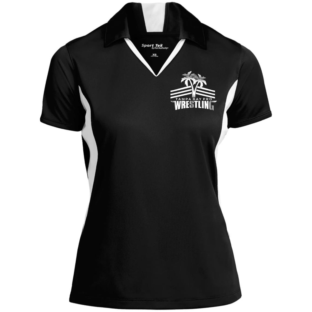 LST655 Ladies' Colorblock Performance Polo